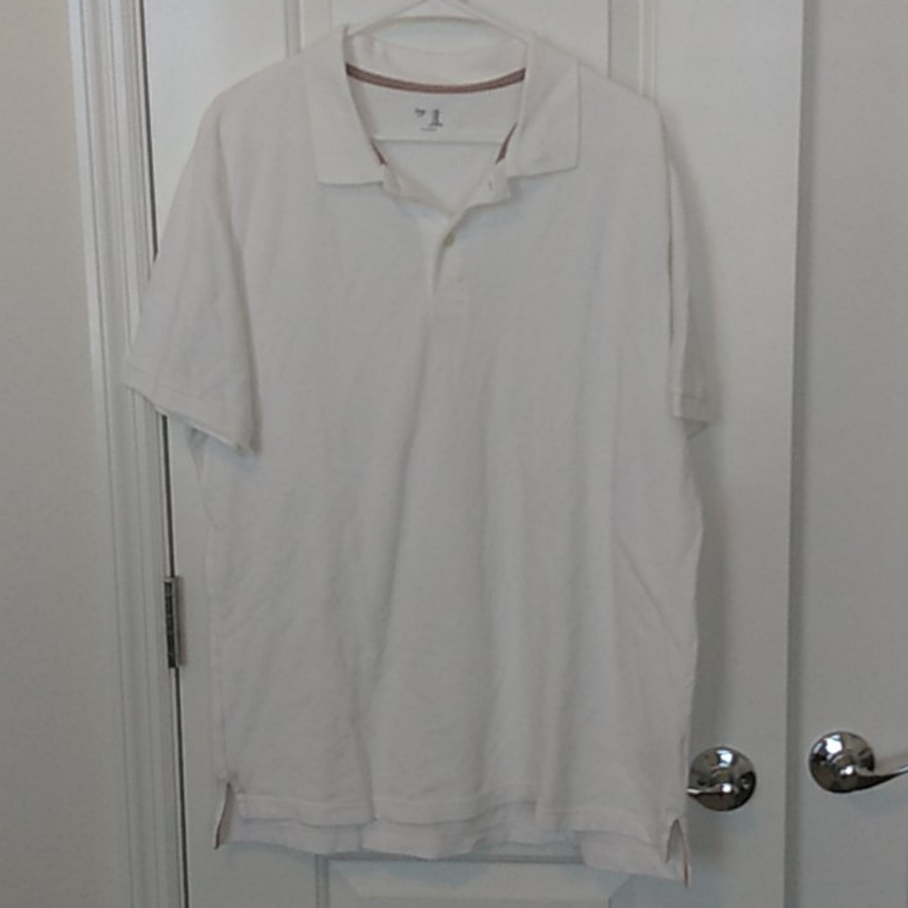 GAP MEN'S WHITE POLO SHIRT